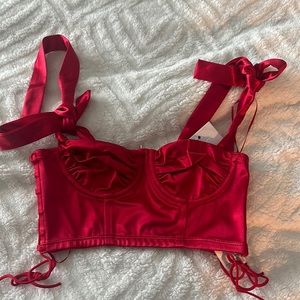 adika red xs corset
